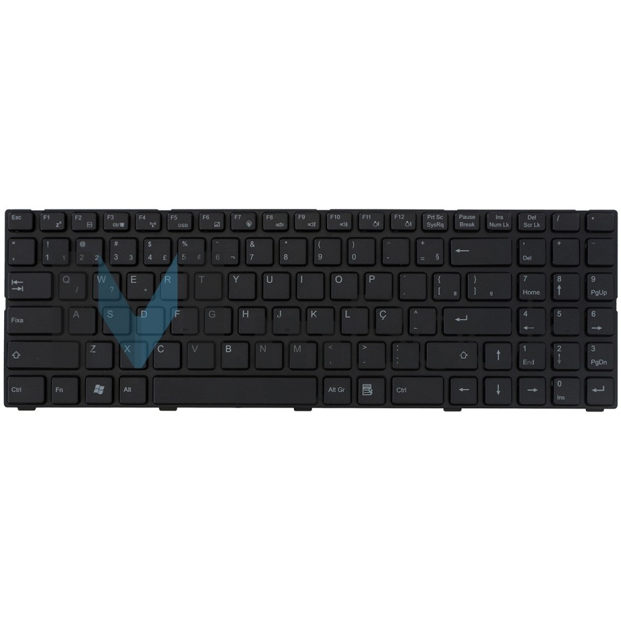 Teclado Notebook Avell B154 Max/plus Aetwc601010 BR com Ç, 