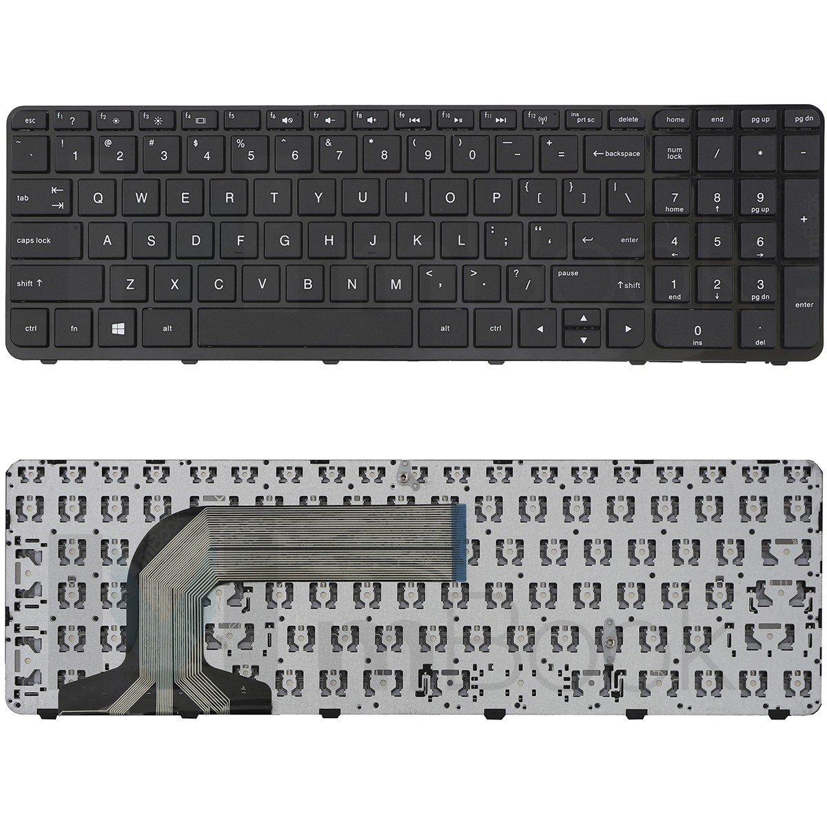 Teclado P/ Hp Pavilion 720670-001 17-e 17-e000 17-e000us Us, 