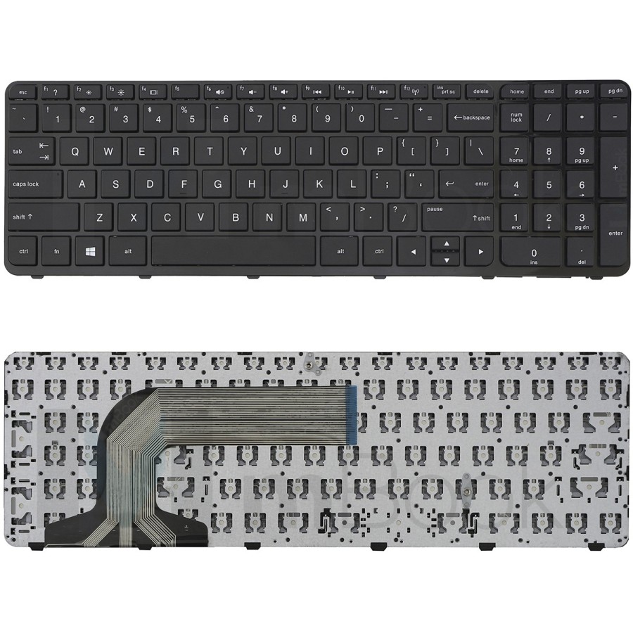 Teclado P/ Hp Pavilion 720670-001 17-e 17-e000 17-e000us Us, 