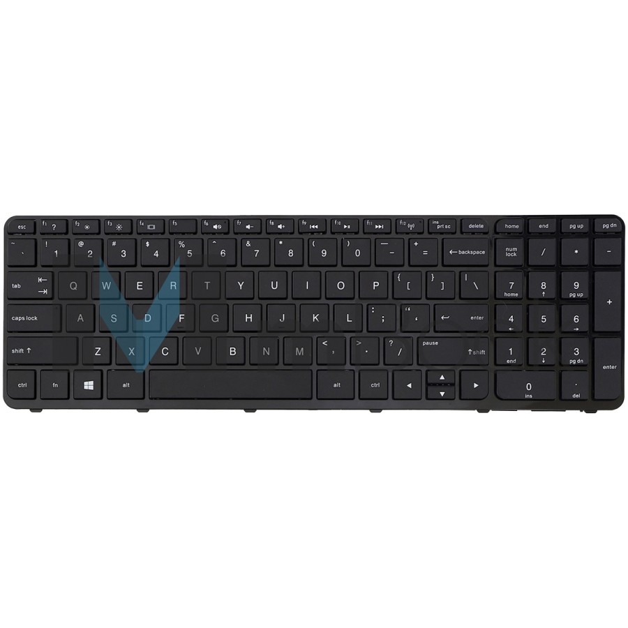 Teclado P/ Hp Pavilion 720670-001 17-e 17-e000 17-e000us Us, 