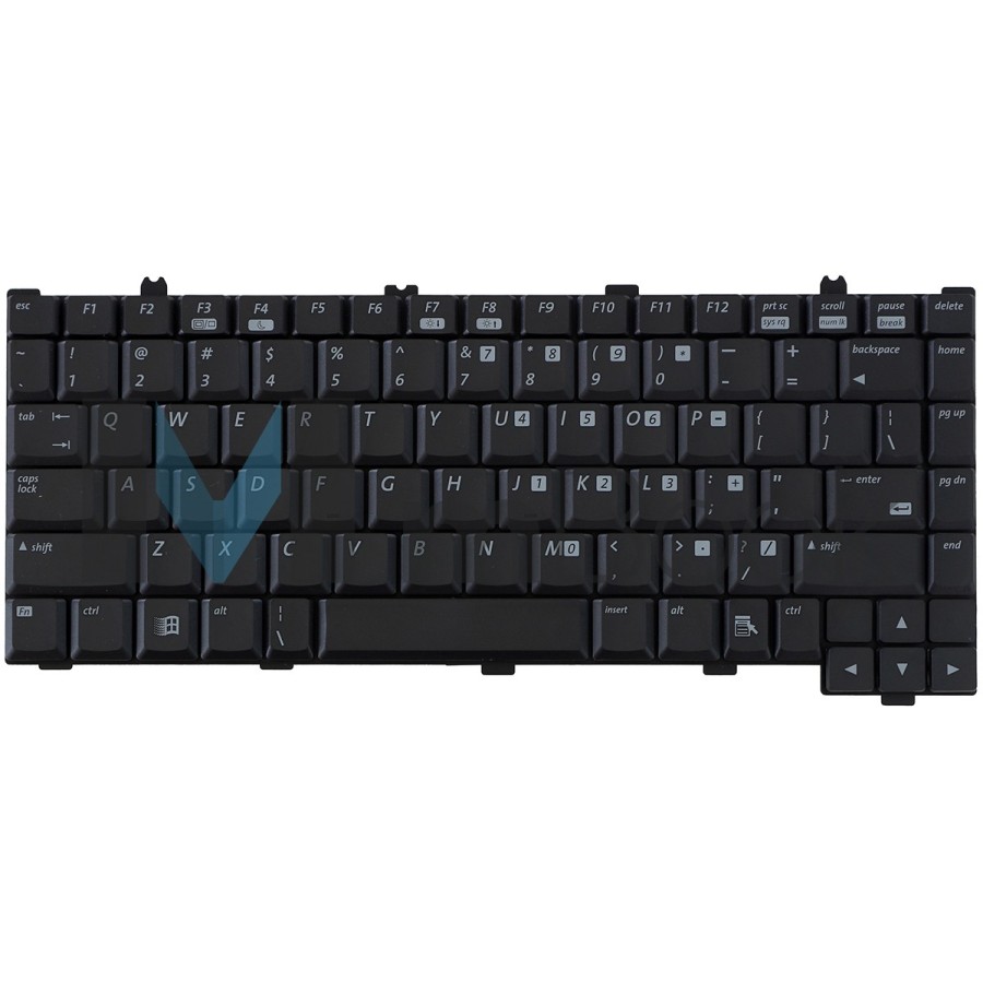 Teclado para HP Xf145 Xf255 Xf335 Ze1000 F5398-60915 Us, 