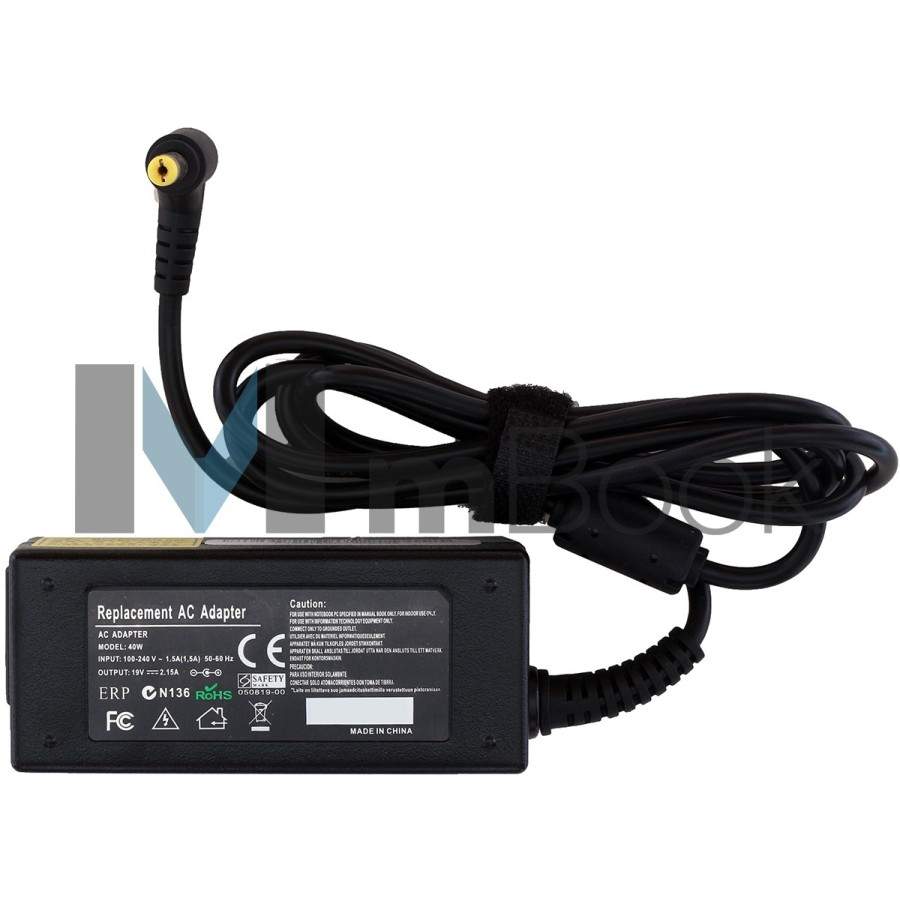 Fonte Netbook para Acer Aspire One 19v 2.15a 40w Adp-40