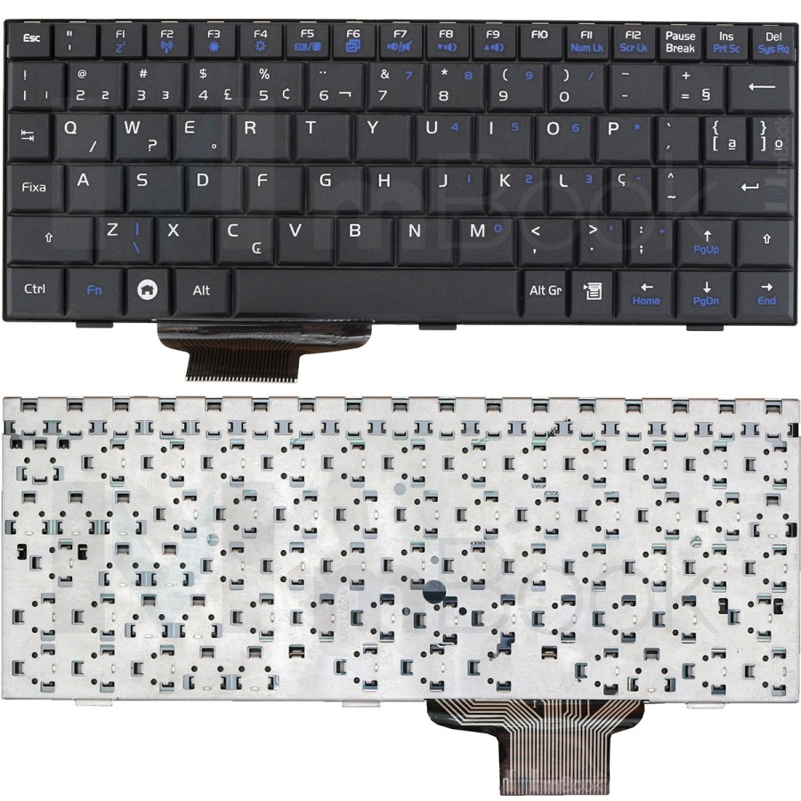 Teclado Netbook Asus Eeepc 8ea17624857m 700 701 900 901