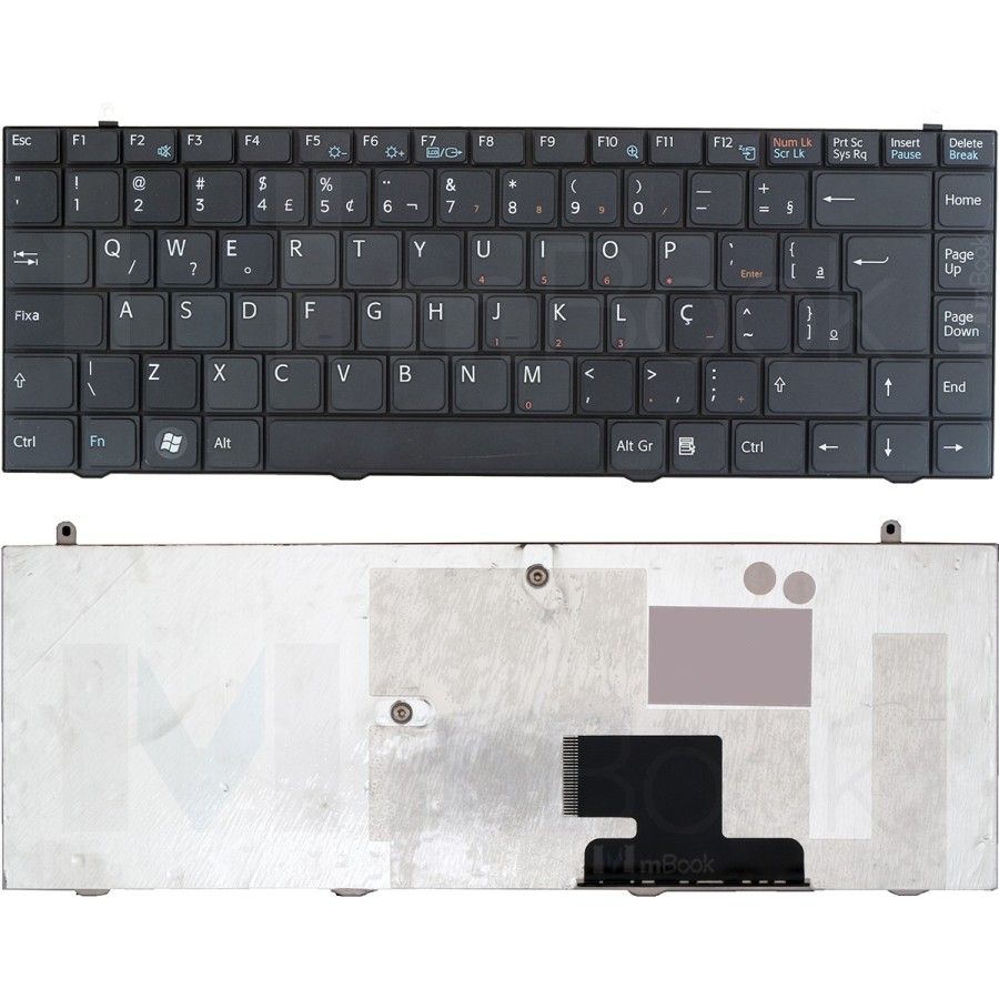 Teclado P/ Sony Vaio Vgn Fz285ubvgn Fz290vgn Fz480eb