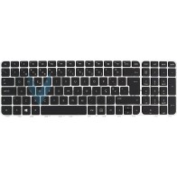 Teclado Hp M6-1000 698404-001 981090-001 981563-000 Prata, Teclado Hp M6-1000 698404-001 981090-001 981563-000 Prata,