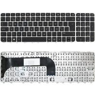 Teclado Hp M6-1000 698404-001 981090-001 981563-000 Prata, Teclado Hp M6-1000 698404-001 981090-001 981563-000 Prata,