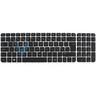 Teclado Hp M6-1000 698404-001 981090-001 981563-000 Prata, Teclado Hp M6-1000 698404-001 981090-001 981563-000 Prata,