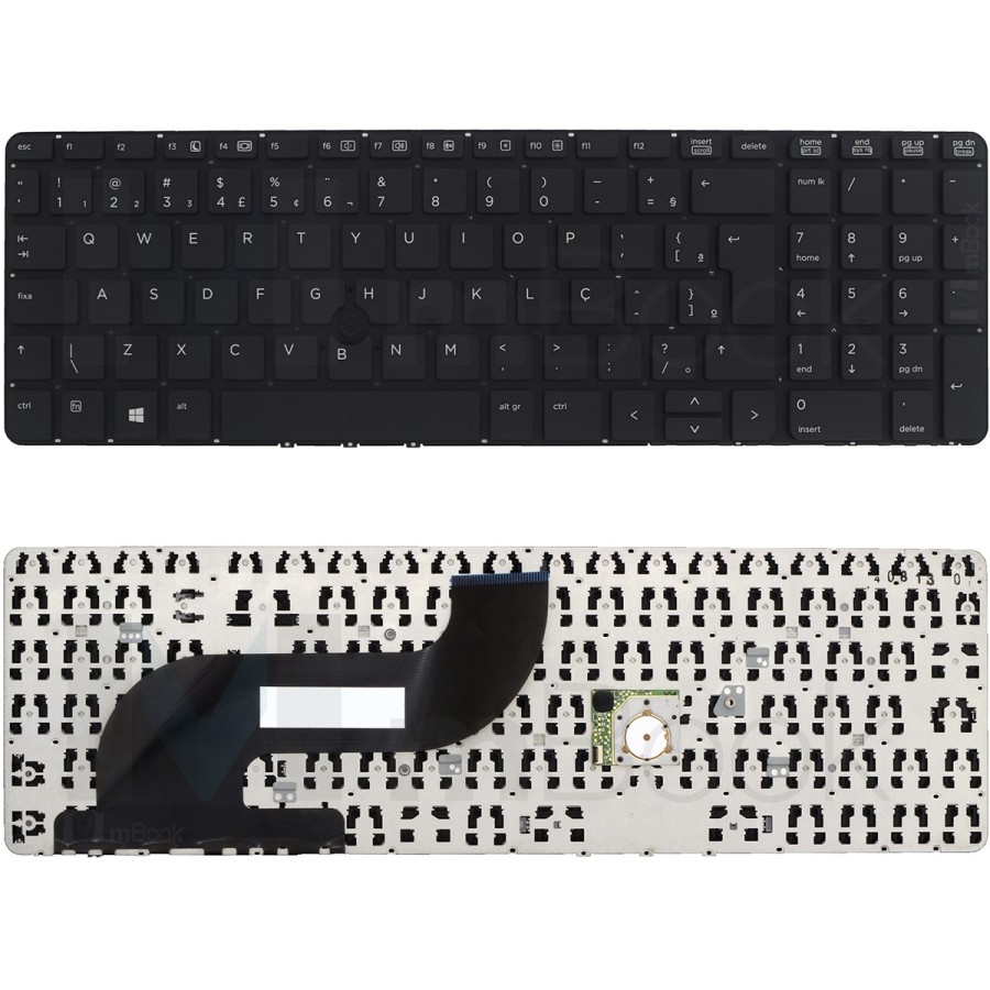Teclado para HP Probook 738696-201 736649-201 6037b0087911, 