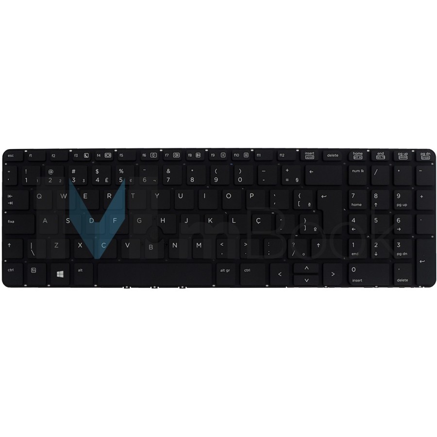 Teclado para HP Probook 738696-201 736649-201 6037b0087911, 