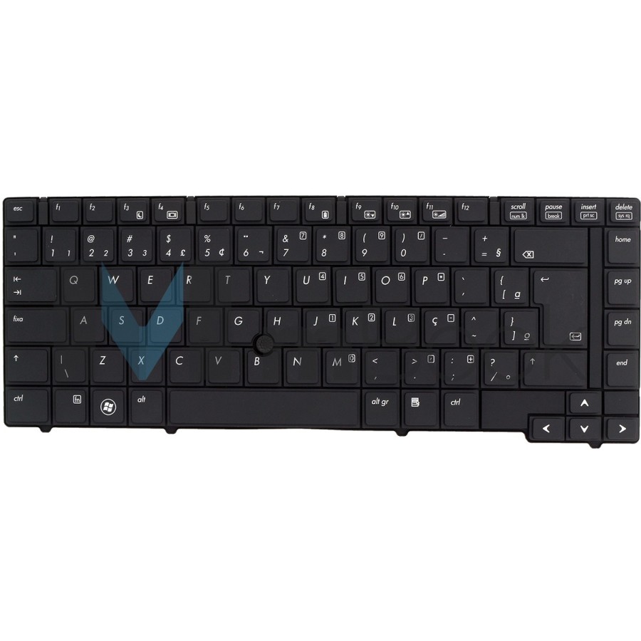 Teclado HP Elitebook 594052-001 PK1307D3A00 C Pointing Stick