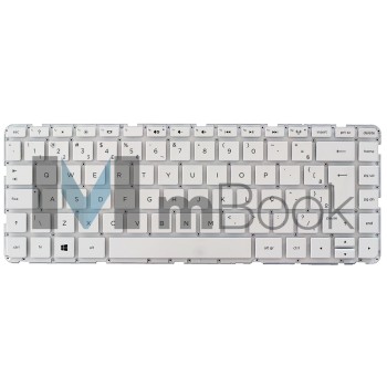 Teclado para HP 14-r 14-n Series Branco S/ Frame Br, 