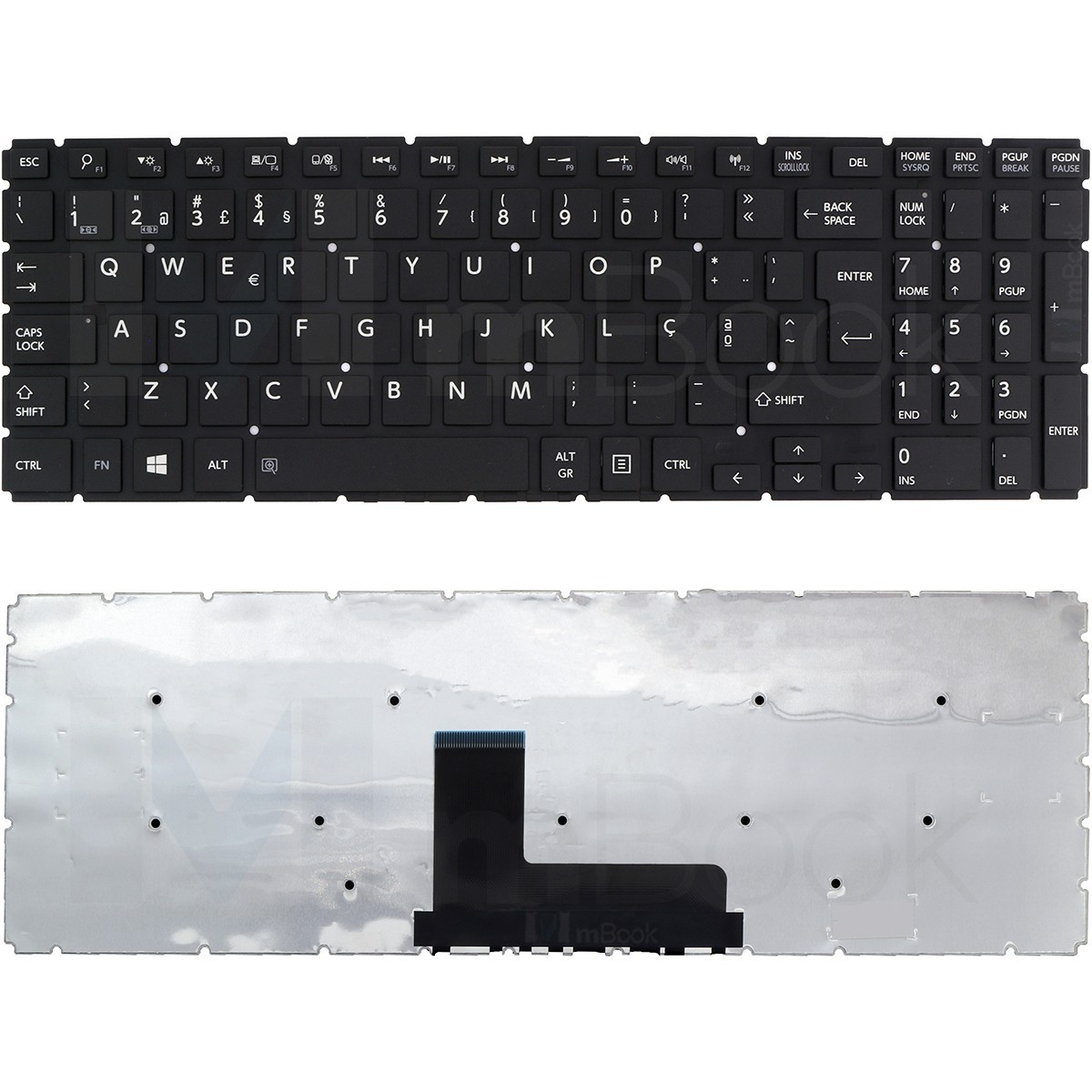 Teclado p/ Toshiba Satellite S55t-b5383sm P55dt-c PO (Ç)
