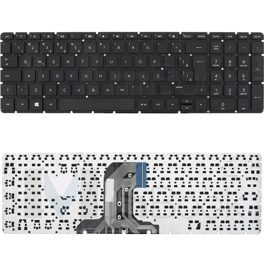 Teclado P/ Hp Pavilion 256 G4 256 G5 Series 15-ac 15-ac000