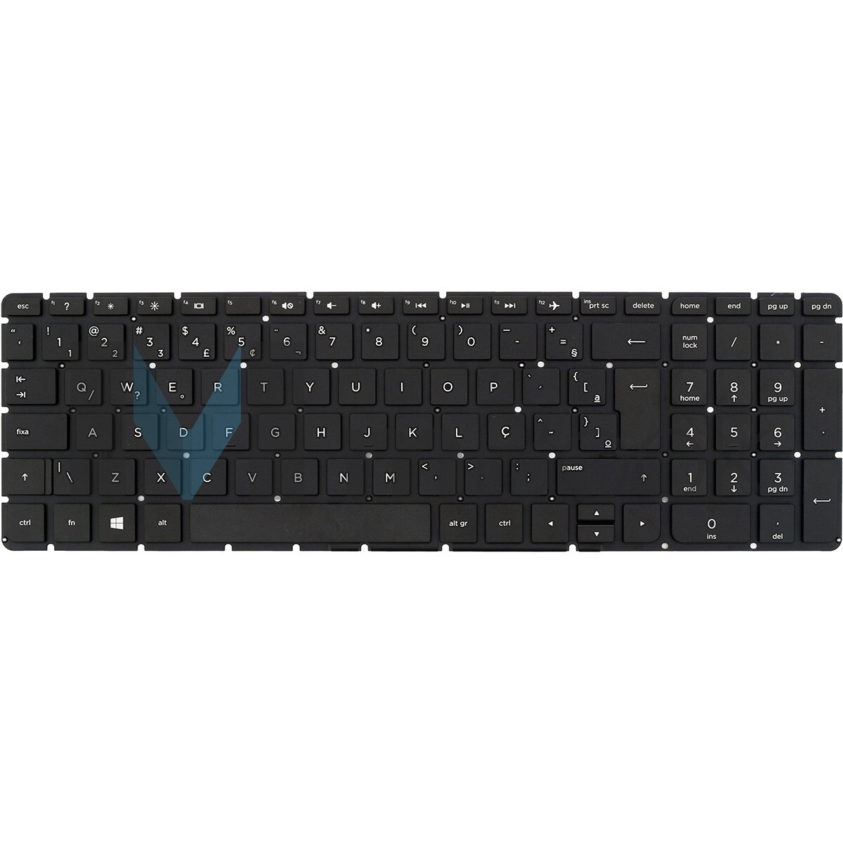 Teclado para HP Pavilion 813974-001 15-ay 15-ba Tpn-c125, 