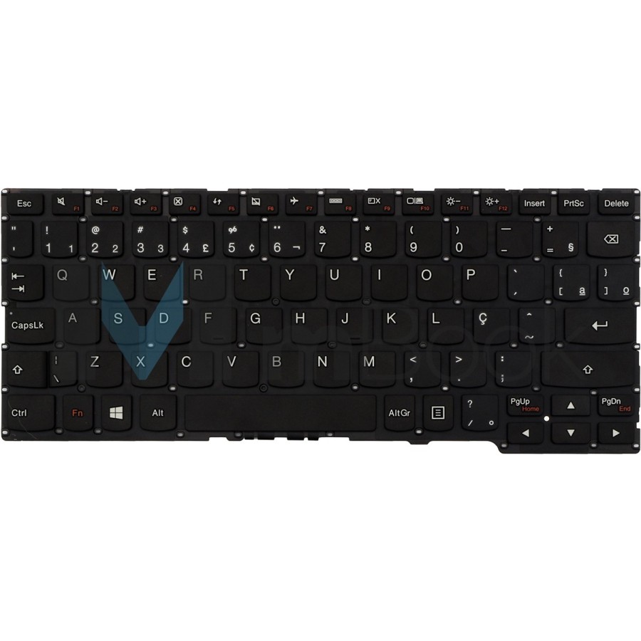 Teclado para Lenovo Yoga 2-11 Yoga 2 11 25214440 Sem Restpad