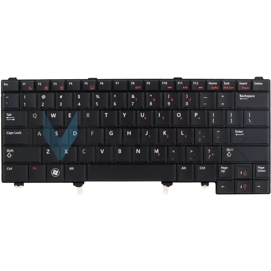 Teclado Dell Latitude 04ctxw 0cn5hf Us Sem Pointing Stick