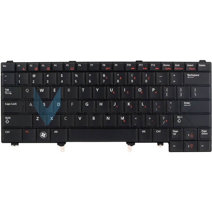 Teclado Dell Latitude 04ctxw 0cn5hf Us Sem Pointing Stick