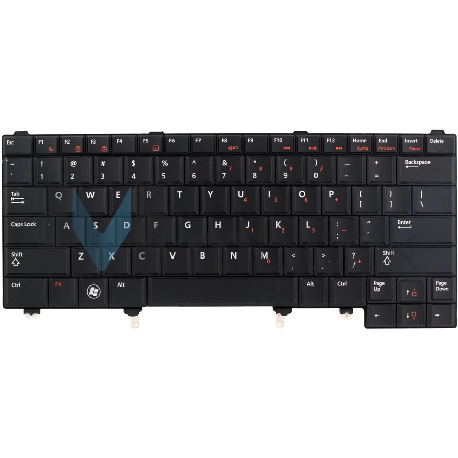 Teclado Dell Latitude E6320 E6330 Us Sem Pointing Stick