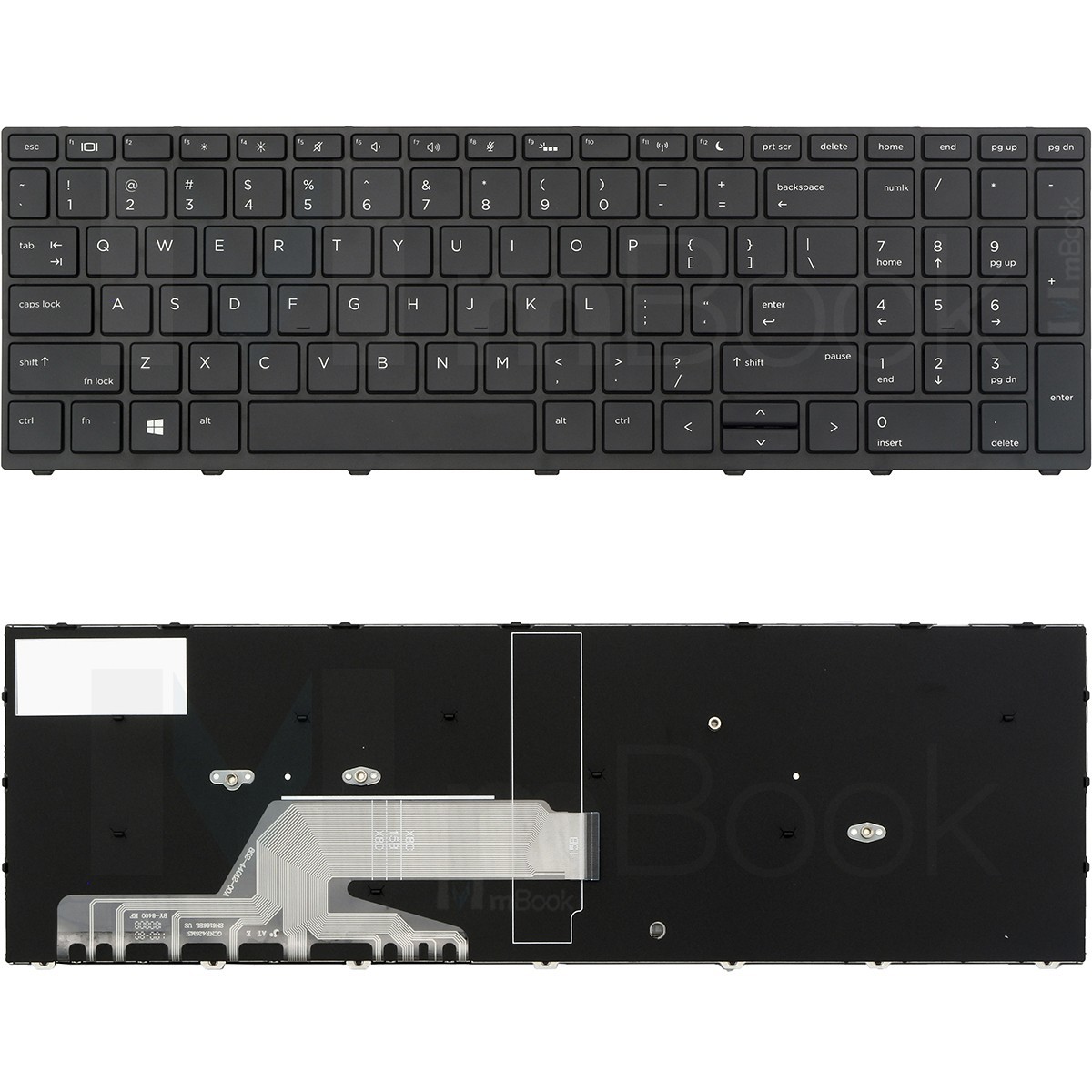 Teclado para HP Probook L01027-001 L01028-001 Us, 