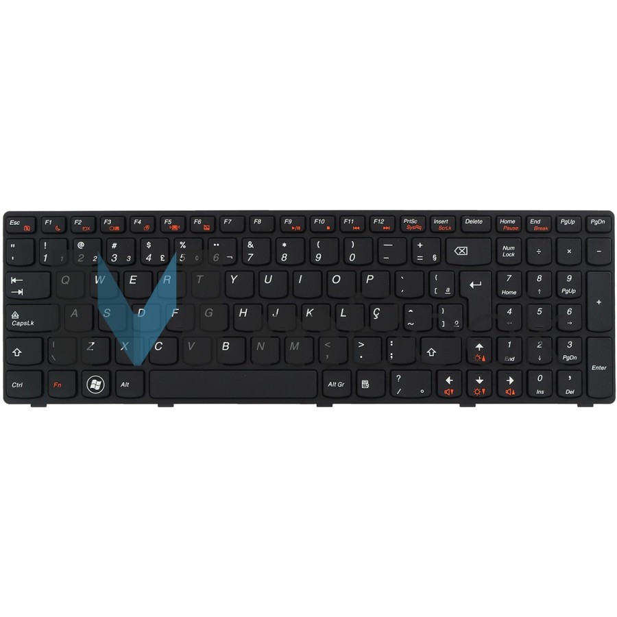 Teclado para Lenovo G580am-ith G585 G585a Z580a-ifi P585g