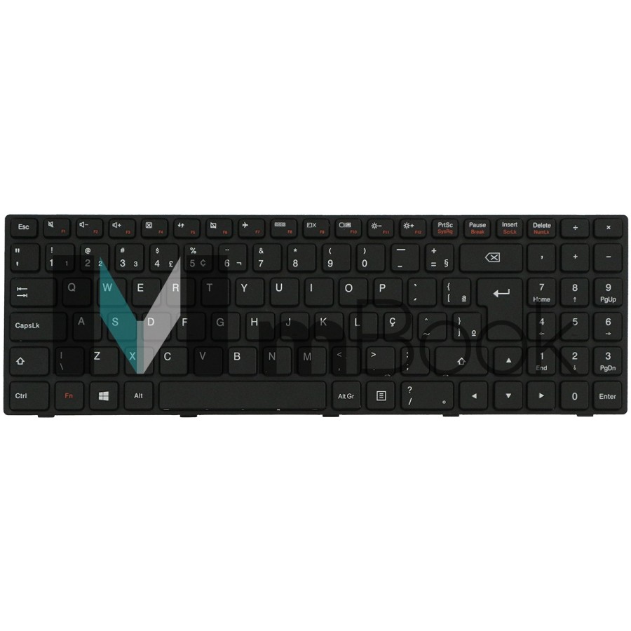 Teclado Para Lenovo Ideapad 100-15iby Pk131er1a20