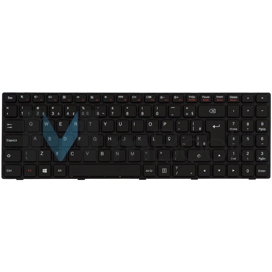 Teclado Para Lenovo Ideapad 100-15iby Pk131er1a20