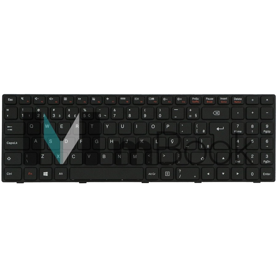 Teclado Para Notebooks Lenovo Ideapad 80qr