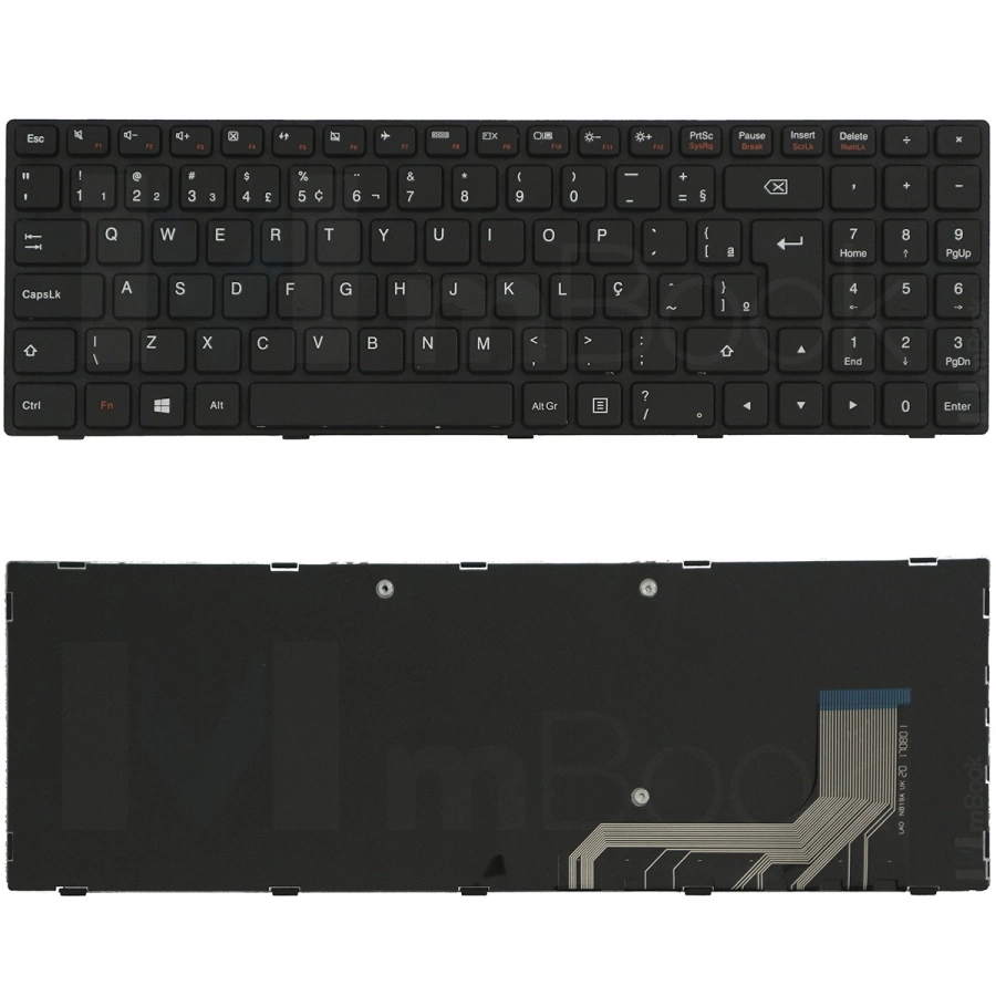 Teclado Para Notebooks Lenovo Ideapad Lcm15b73us