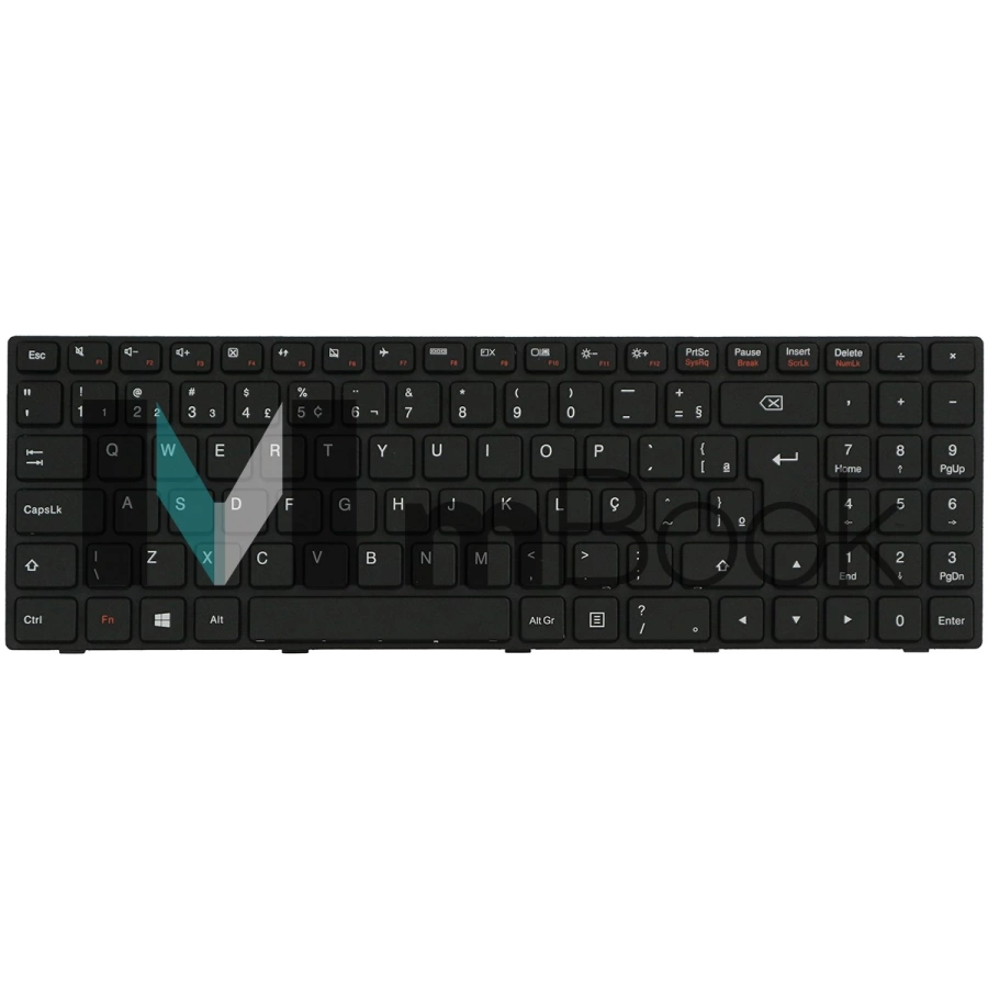 Teclado Para Notebooks Lenovo Ideapad Lcm15b73us