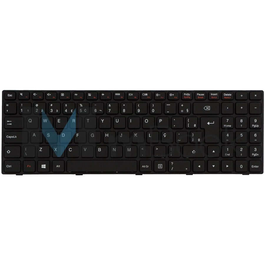 Teclado Para Notebooks Lenovo Ideapad Lcm15b73us