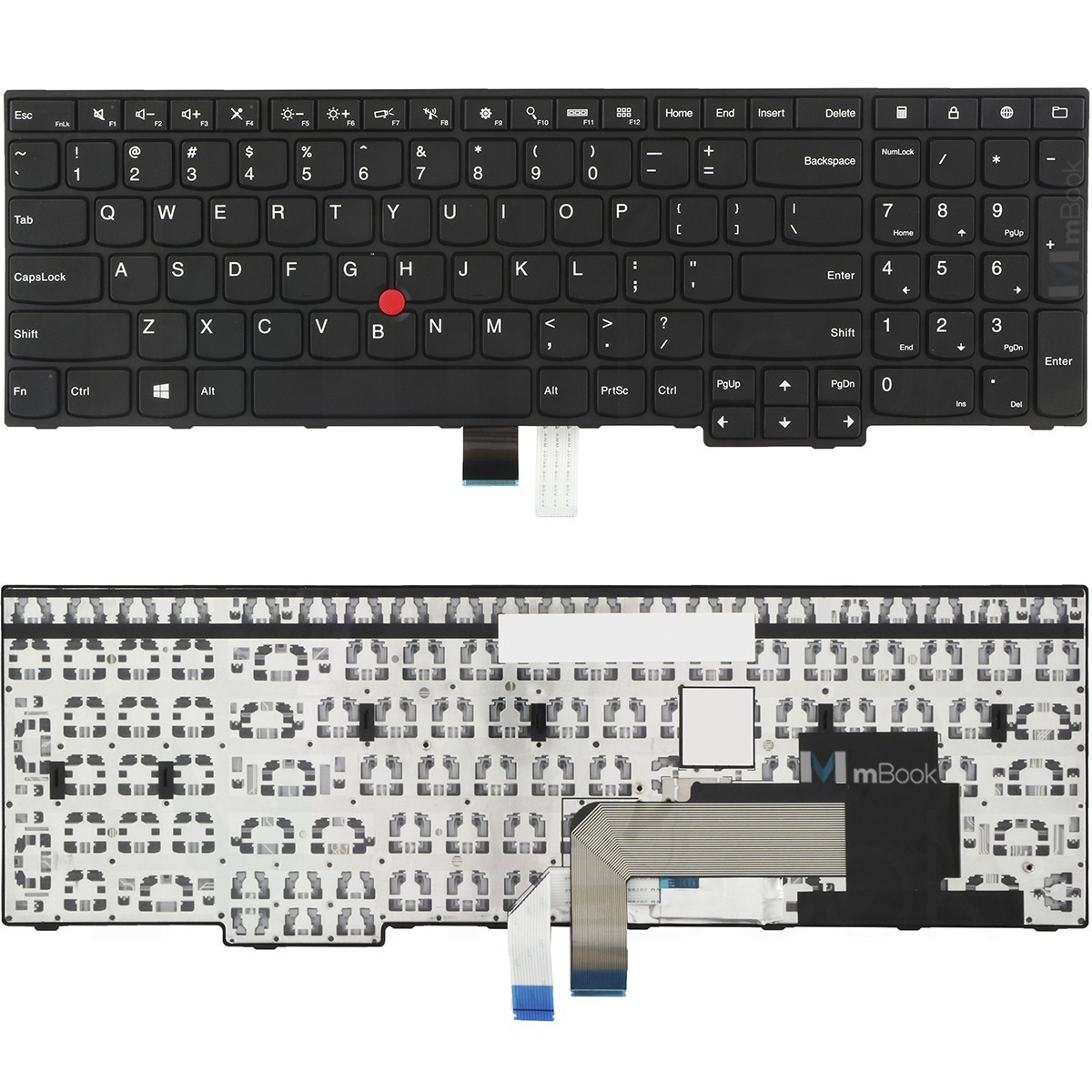 Teclado para Lenovo Thinkpad Sn20e22537 94b0exp 04y2537 Teclado para Lenovo Thinkpad Sn20e22537 94b0exp 04y2537