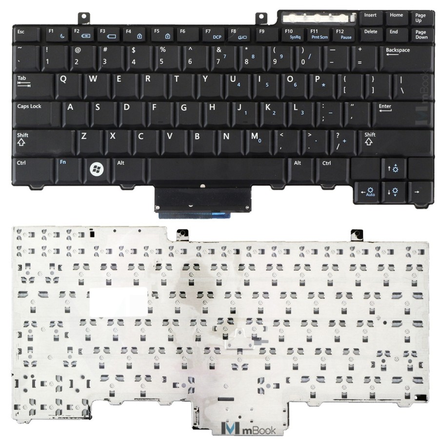 Teclado Dell Latitude E5400 E5410 E5500 Sem Botoes Mouse