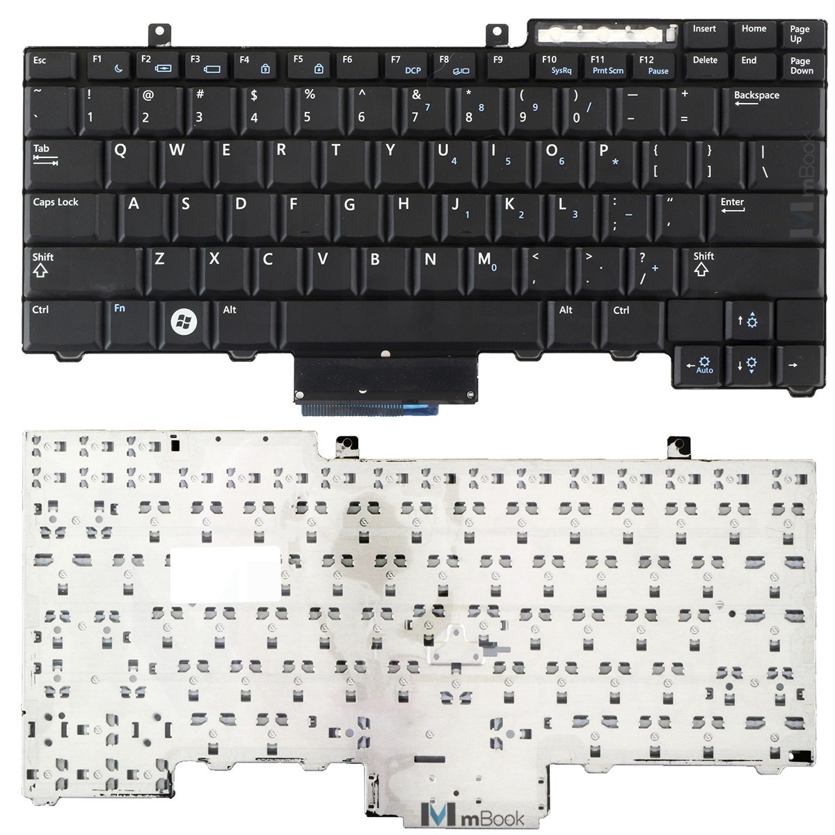 Teclado Dell Latitude 0FM753 FM753 NSK-DBA01 S/ Botoes Mouse