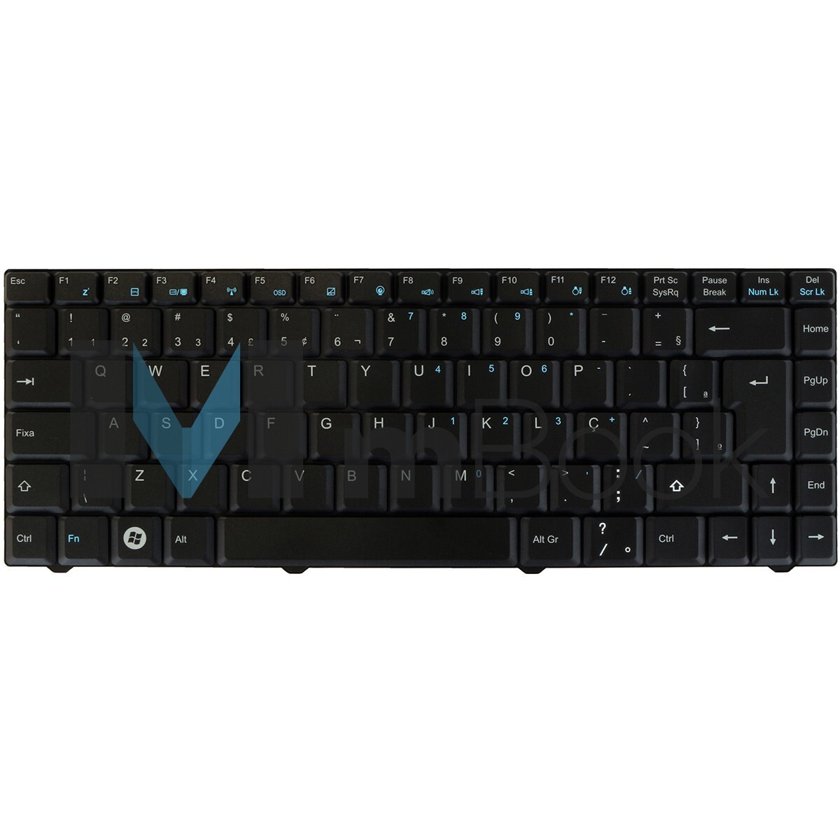Teclado Notebook Cce Win Wm555c W735 Wm735c W78c W93c W98c, 