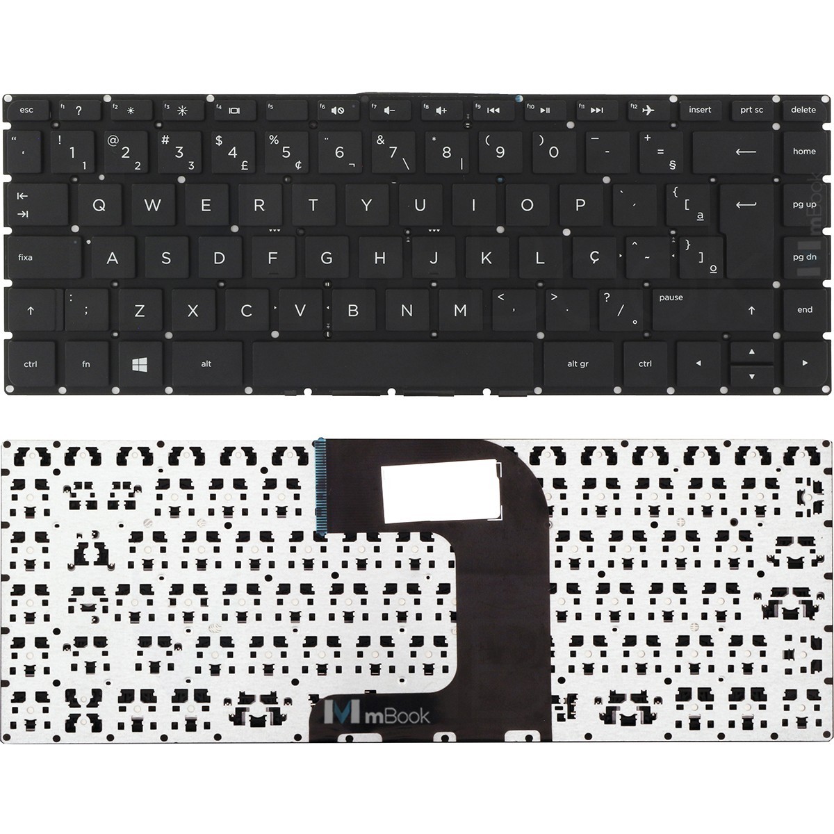 Teclado HP Pavilion 14-AC015TX 14-AC016TX 14-AC100 Versão 2, 