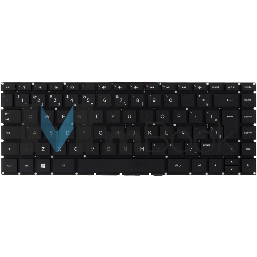Teclado HP Pavilion 14-AC015TX 14-AC016TX 14-AC100 Versão 2, 