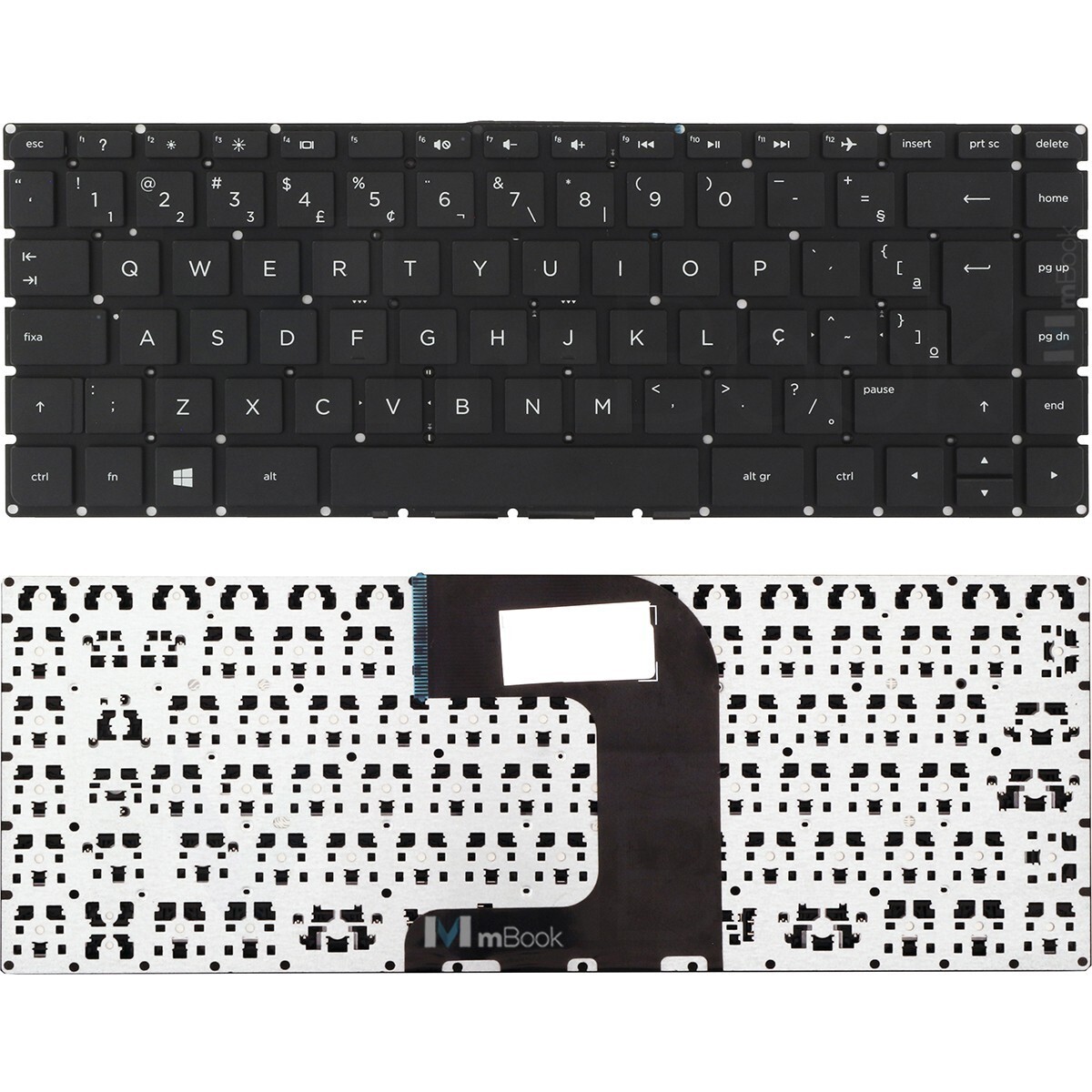 Teclado para HP Pavilion 14-AF 14-AF000 14-AF010NR Versão 2, 
