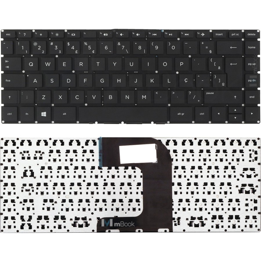 Teclado HP Pavilion 14-AF100 14-AF100CA 14-AF108CA Versão 2, 