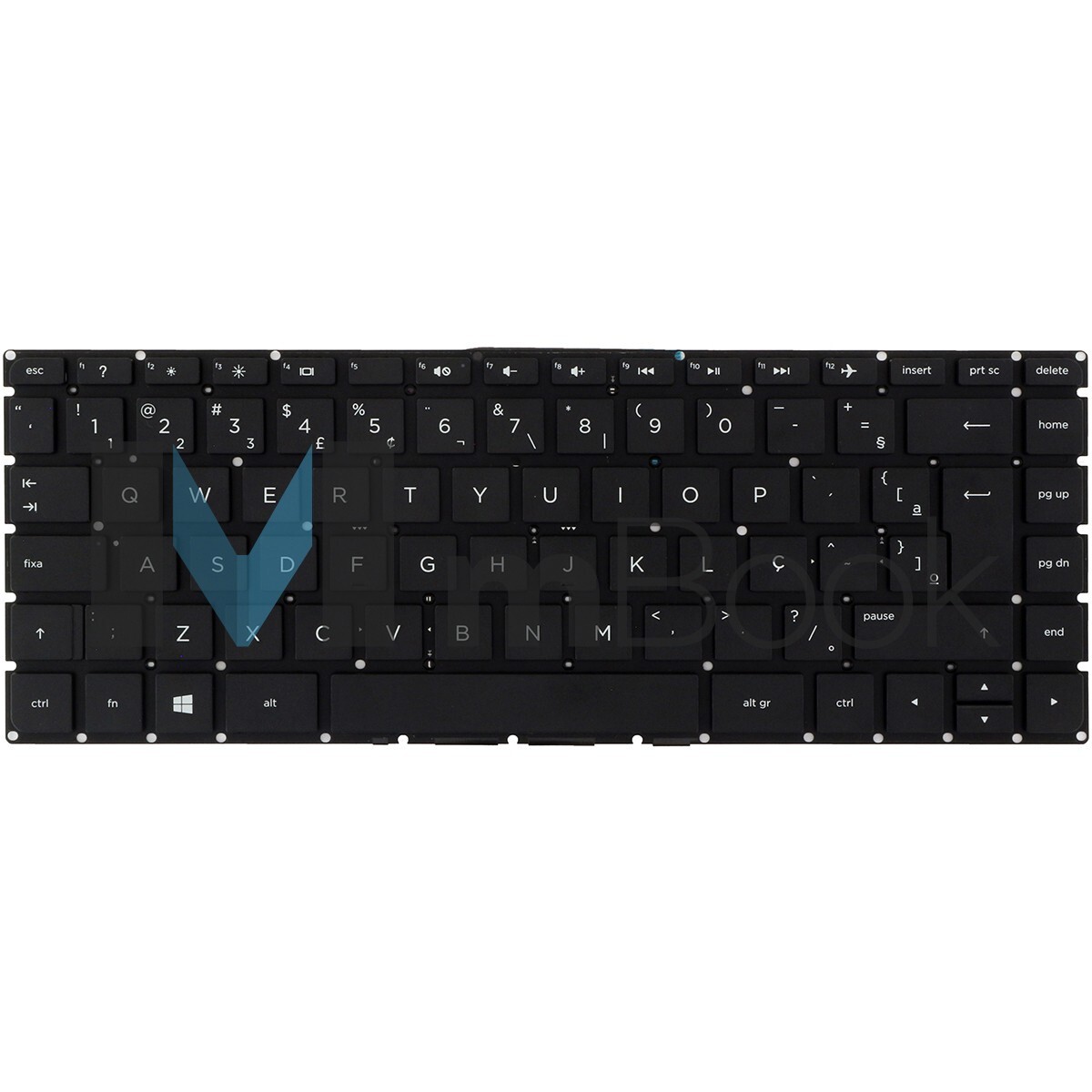 Teclado HP Pavilion 14-AF180NR 14G-AD 14G-AD000 Versão 2, 