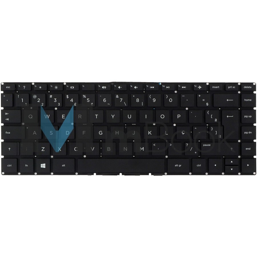 Teclado Hp Pavilion Hp 240 G4 Hp 246 G5 Versão 2, 