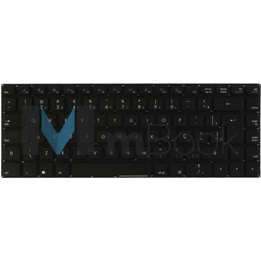 Teclado CCE UltraThin HT345 mp-13a66pa-3602