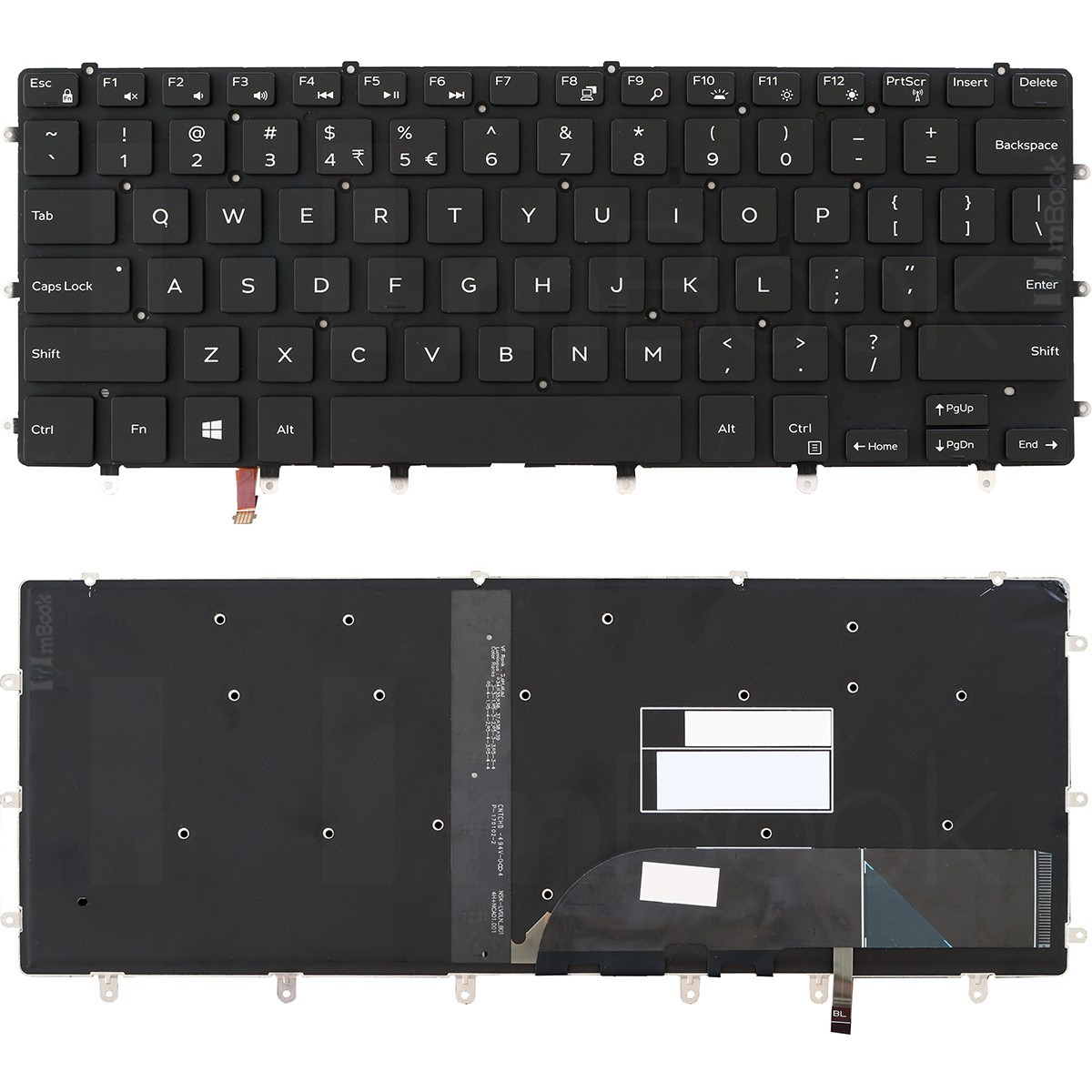 Teclado Dell XPS 15 9550 0WDHC2 WDHC2 9Z.NCALN.201