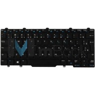 Teclado Dell Latitude 0h60f2 nsk-lkabc 1b pk1316r1a35 c/ led