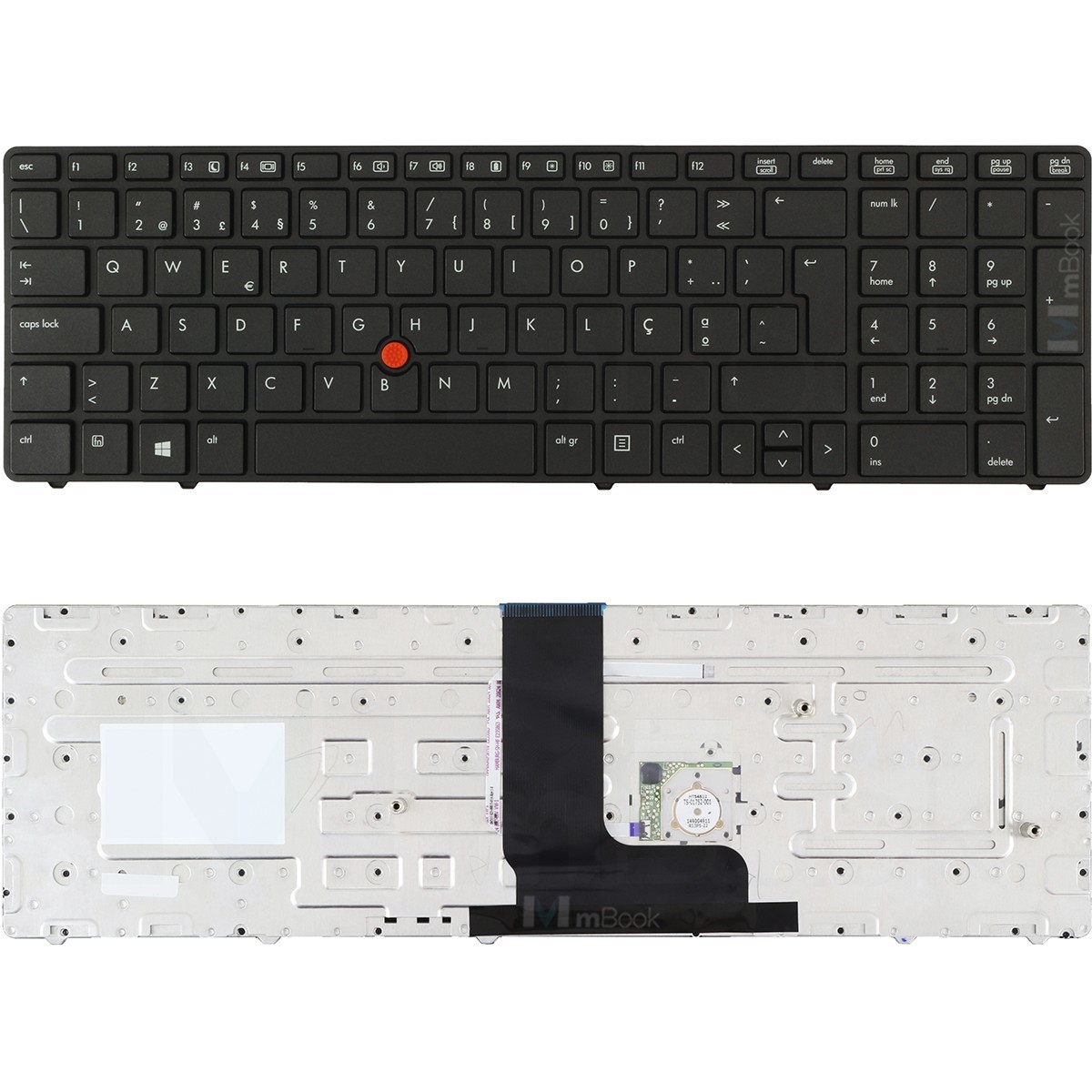 Teclado HP Elitebook 550121900-035-G 652683-001 690647-001, 
