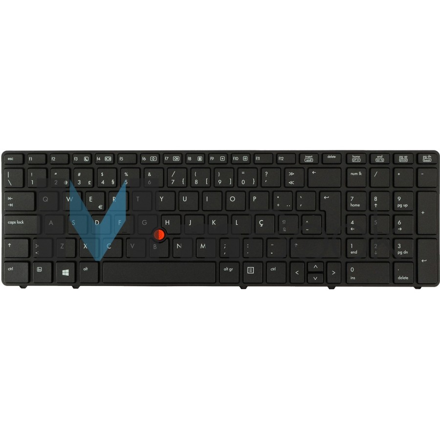 Teclado HP Elitebook 550121900-035-G 652683-001 690647-001, 