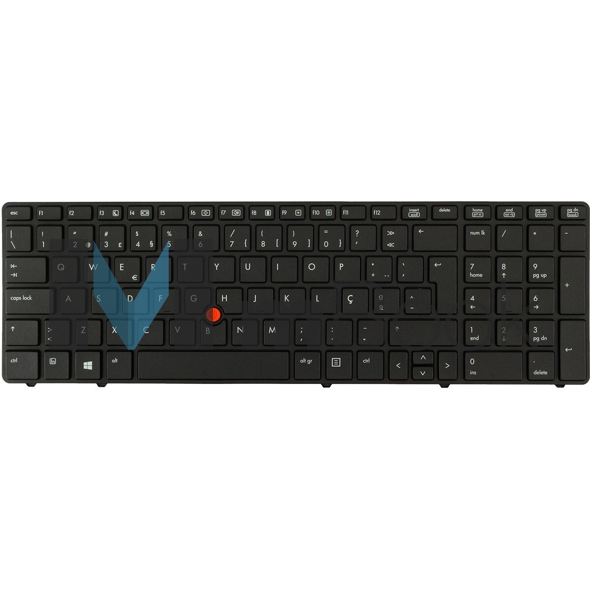 Teclado para HP Elitebook 703149-001 9z.n6gbf.b01 Nsk-hxbbf, 