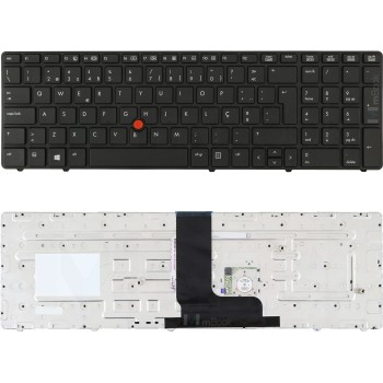 Teclado para HP Elitebook 8560w 8570w, 