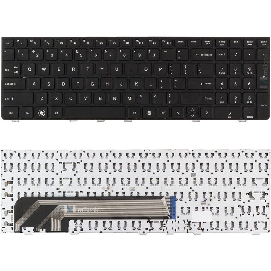 Teclado para HP Probook 638179-001 638179-161 646300-161 US, 