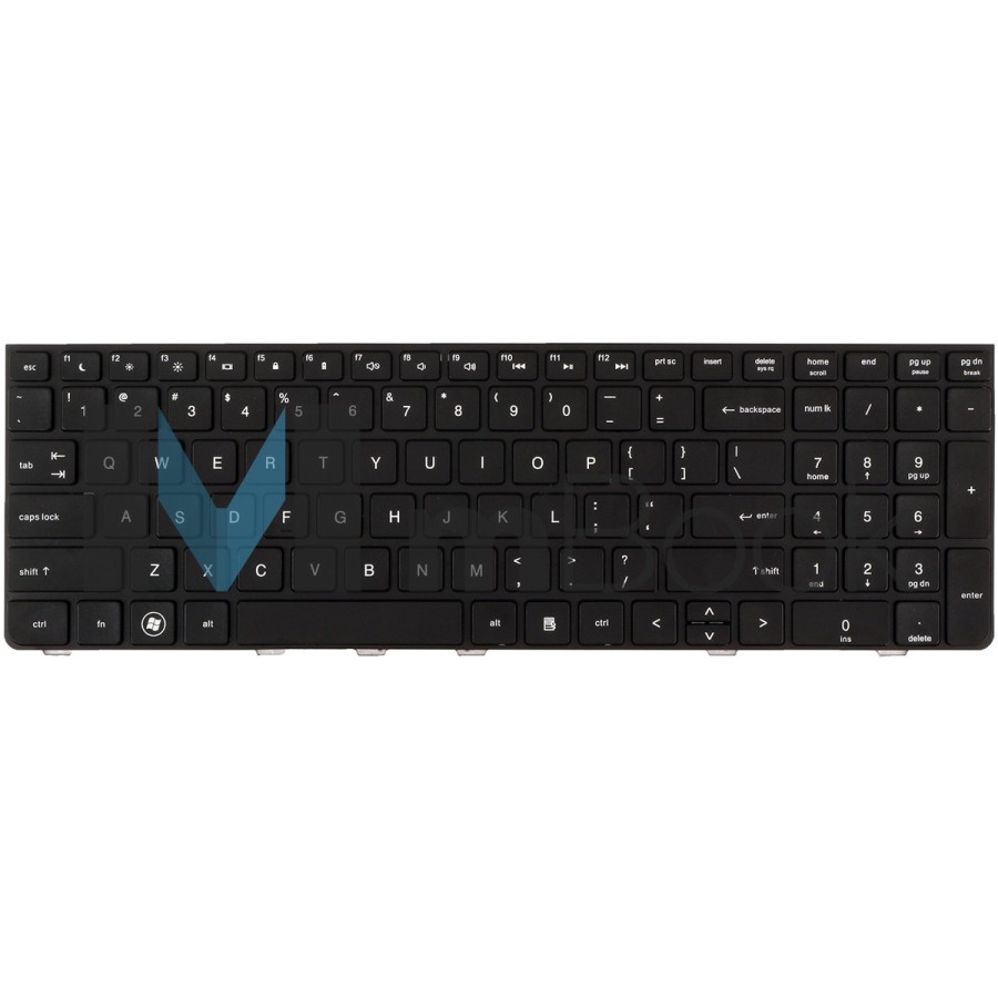 Teclado para HP Probook 638179-001 638179-161 646300-161 US, 