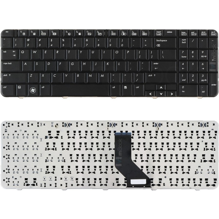 Teclado para HP Compaq 496771-001 90.4ah07.s01 Nsk-haa01, 